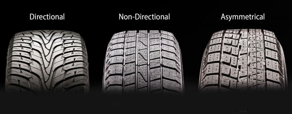 the different types of tyre tread patterns